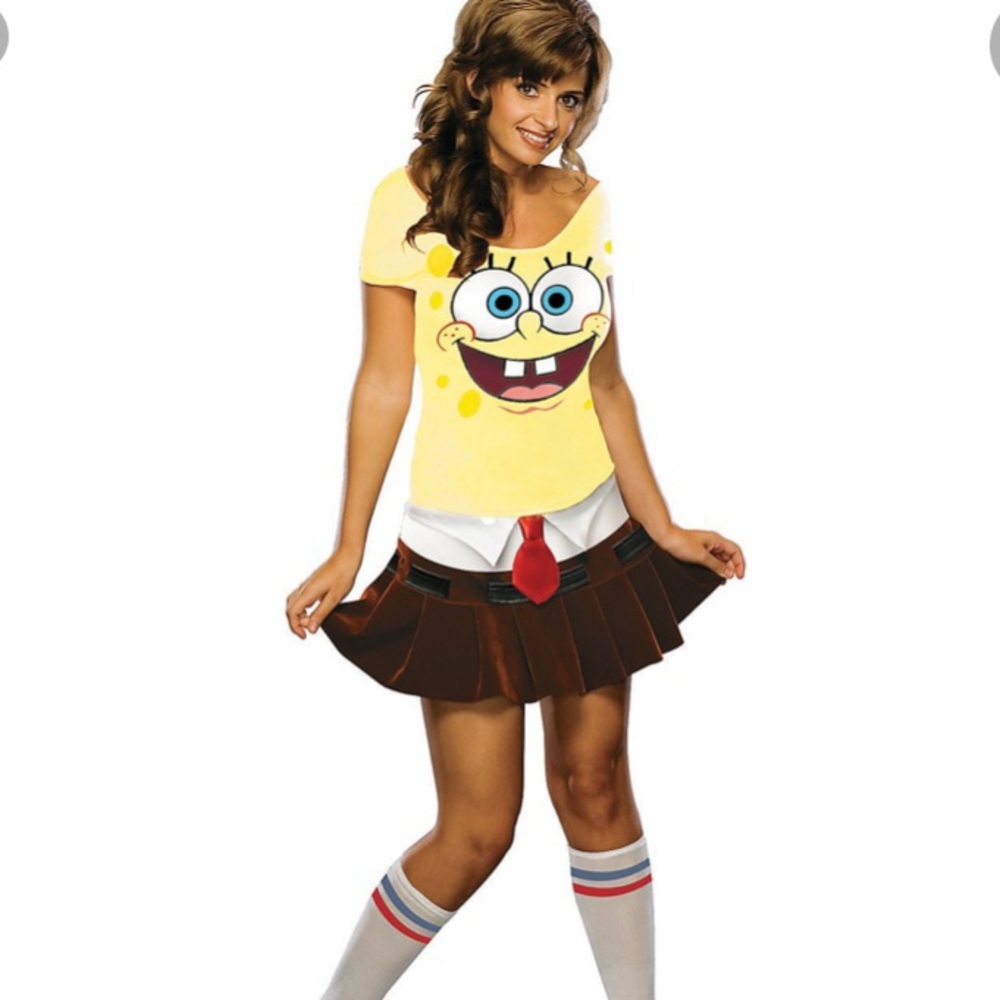 Sponge bob women and kids  costume ❤️
